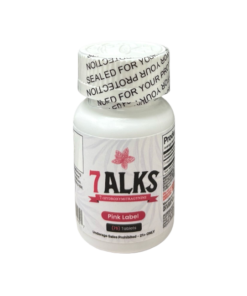 7ALKS 75ct 7OH Chewable Tabs Pink Label Bottle 20mg Per Tablets