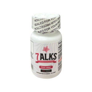 7ALKS 75ct 7OH Chewable Tabs Pink Label Bottle 20mg Per Tablets