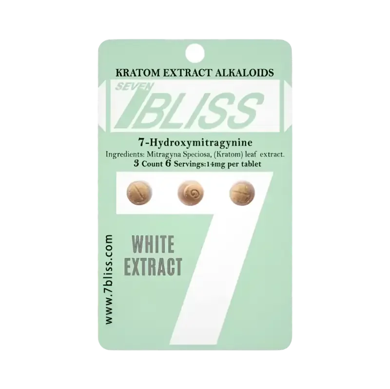 7 Bliss 3ct 7Oh Tabs White Extract 14mg per Tablet