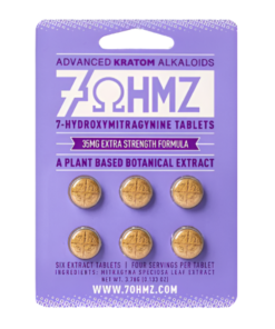 7OHMZ 7-Hydroxymitragynine Chewable Tablets Extra Strength 6ct 35mg Per Tablets